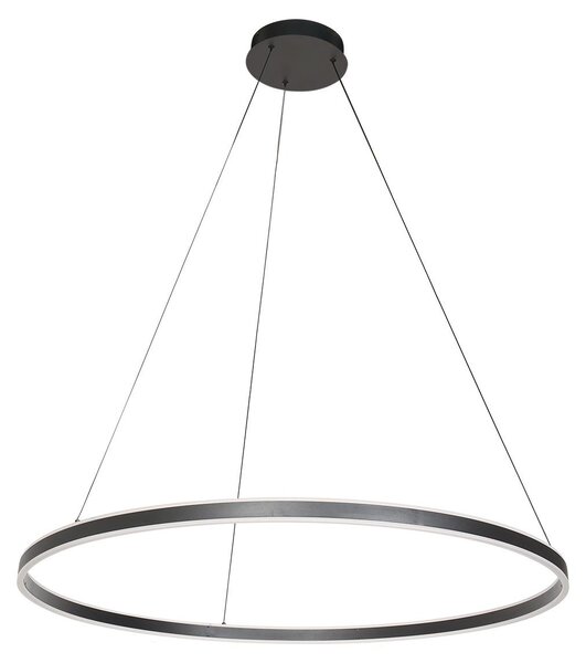 Lampada a sospensione - nero - Ringlux - plastica metallo - Ø 100cm - LED - 3676ZW - Steinhauer