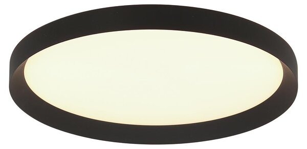 Plafoniera - nero - Flady - plastica metallo - Ø 40cm - LED - 3685ZW - Steinhauer