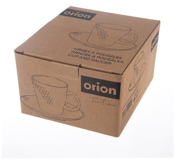 Tazzina per cappuccino nera in ceramica 250 ml Tea Time – Orion