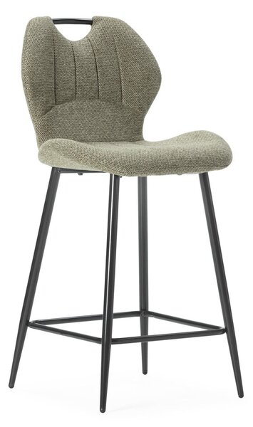 Set di 2 sgabelli da bar verdi (altezza seduta 65 cm) Muli - Marckeric