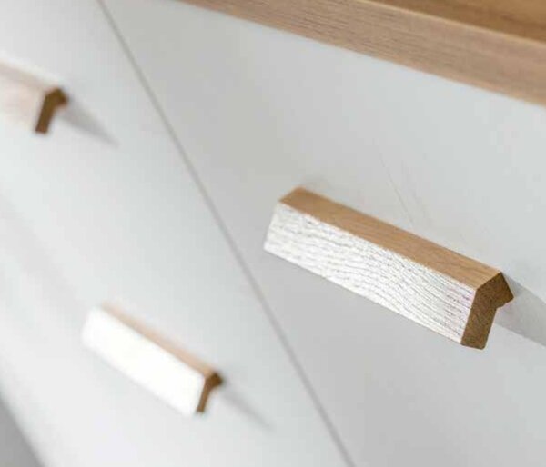 Set da soggiorno cassettiera a muro scaffale pensili cassettiera in legno 4 pezzi