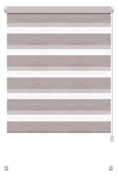 Tenda a pacchetto giorno/notte grigio tortora 80x150 cm Zebra Silvalin – Gardinia