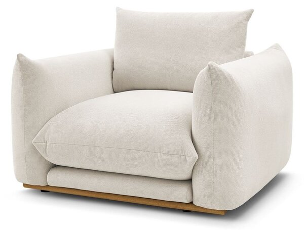 Poltrona color crema Ernest – Bobochic Paris