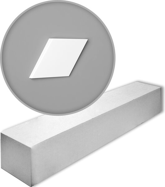 Pannelli 3D Orac Decor MODERN W100-box 1 cartone con 18 pannelli 0,7 m2