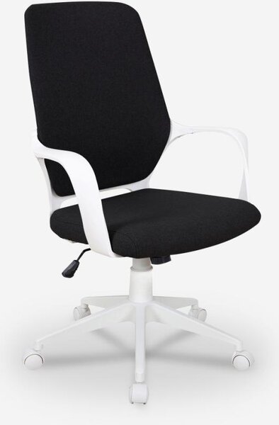 Sedia da ufficio ergonomica moderna girevole Boavista Dark