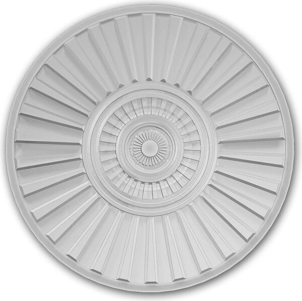 Profhome 156802 Rosone Medaglione elemento decorativo Ø 70 cm
