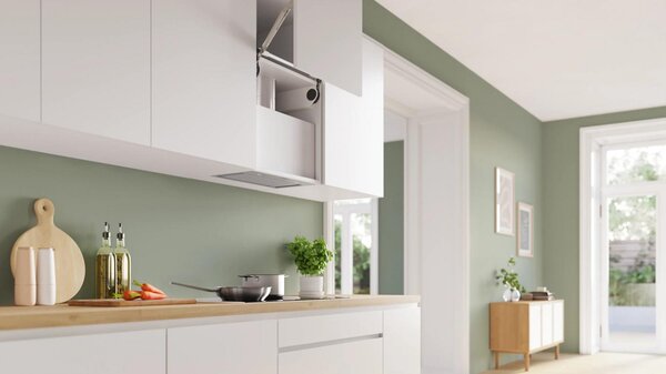 Bosch Cappa Cucina Aspirante Sottopensile Incasso Larghezza 52 cm Classe B colore Inox serie 6 - DLN56AC50