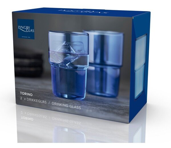 Set di bicchieri 2 pz 400 ml Torino – Lyngby Glas