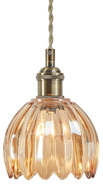 Markslöjd Lampada a sospensione in vetro Gotta, Bronzo / Ottone antico, Soggiorno / Sala da pranzo, Vetro, Lampada a sospensione