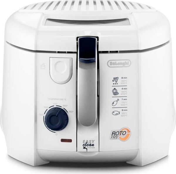 De Longhi Friggitrice Elettrica Capacit 1.2 Litri Potenza 1800 Watt con Cestello Rotante - F 28311
