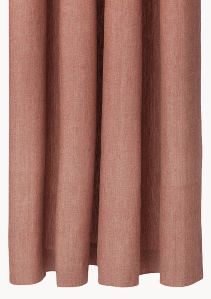 Tenda doccia in cotone biologico Chambray, idrorepellente