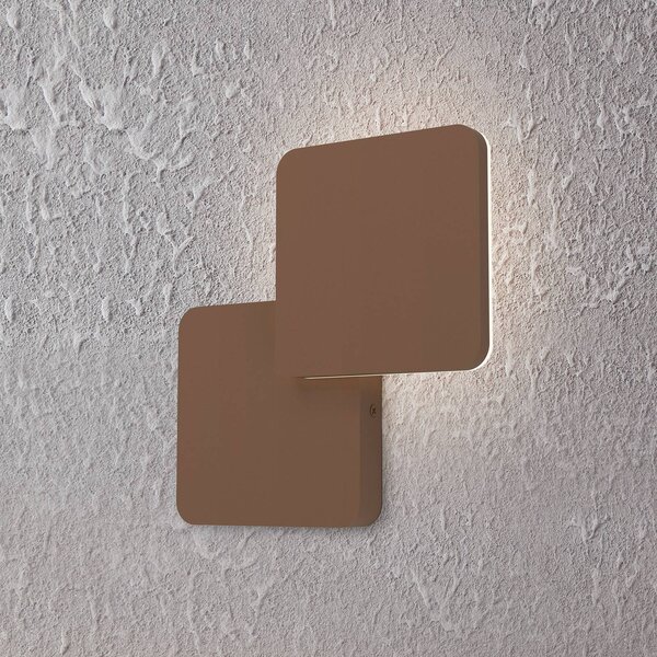 EGLO Applique da esterni Pedersano, Marrone / Ruggine, Alluminio, Moderno, Applique da esterni