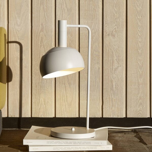 Louis Poulsen Lampada da tavolo FJ Elements, Bianco / Opale, Soggiorno / Sala da pranzo, Alluminio, Moderno, Lampada da tavolo