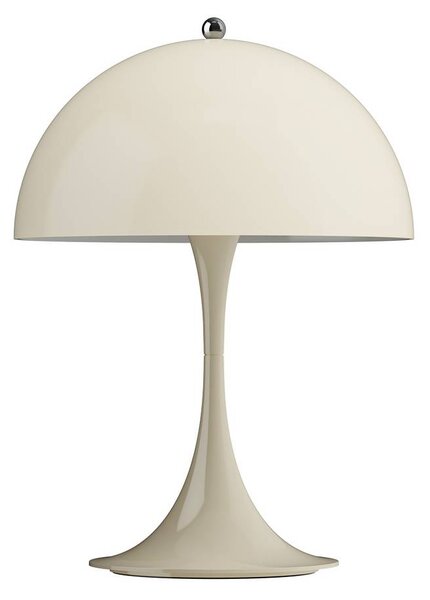 Louis Poulsen Lampada da tavolo a LED Panthella 250, dimmerabile, Crema / Ambra, Soggiorno / Sala da pranzo, Plastica, Moderno, Lampada da tavolo LED