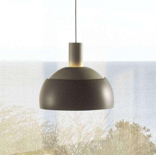 Louis Poulsen Lampada a sospensione FJ Elements, dimmerabile, Alluminio / Grigio / Zincato, Soggiorno / Sala da pranzo, Alluminio, Moderno, Lampada a sospensione