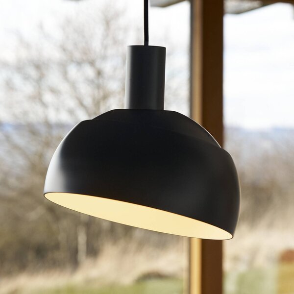 Louis Poulsen Lampada a sospensione FJ Elements, dimmerabile, Nero, Soggiorno / Sala da pranzo, Alluminio, Moderno, Lampada a sospensione