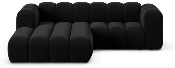 Divano angolare antracite ad angolo sinistro Lupine - Micadoni Home