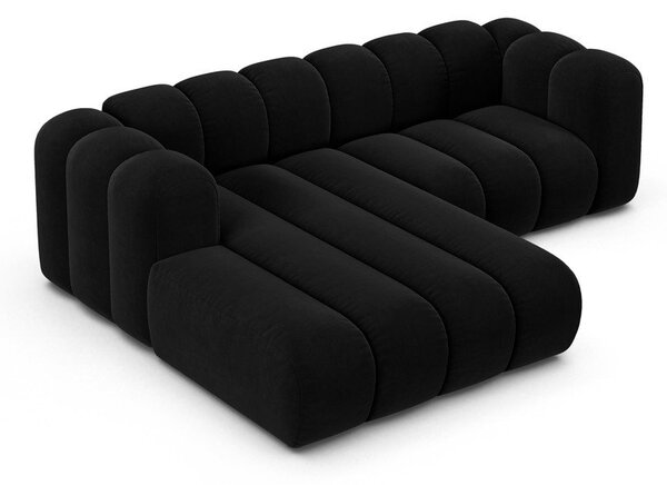 Divano angolare antracite ad angolo sinistro Lupine - Micadoni Home
