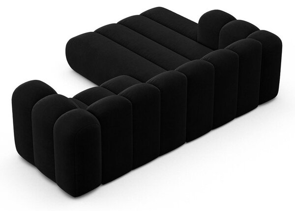Divano angolare antracite ad angolo sinistro Lupine - Micadoni Home