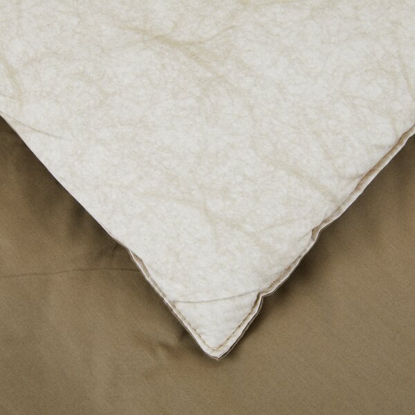 Trapunta In Percalle Paper Matrimoniale - 270X260 Carrara Moderno Beige Caleffi