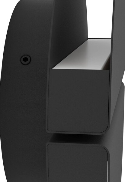 EGLO Applique da esterni Vascella, Nero, Acciaio Inox, Moderno, Applique da esterni