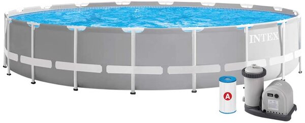 Intex 26732 Ex 26752 Prism Frame Piscina fuori terra rotonda 549x122 cm