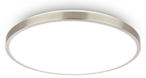 Briloner Pannello LED Kaida, Alluminio / Grigio / Zincato, Studio / Ufficio, Metallo, Plafoniera LED