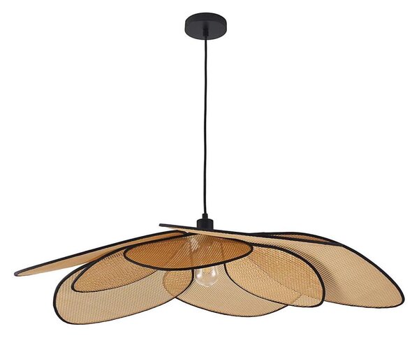 Lampadario a sospensione con filo TOBAGO 1xE27/20W/230V diametro 100 cm beige