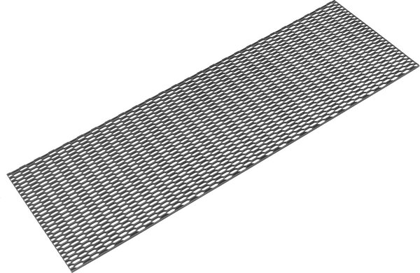 Griglia a maglia esagonale nera universale honigcomb Nebbia sfogo d'aria personalizzato 47 "x16" griglia ABS