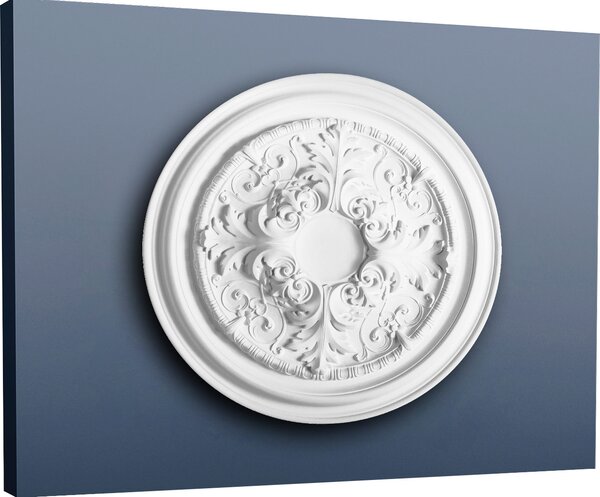 Orac R52 Luxxus Rosone decorativo Profilo di stucco per soffitto parete Elemento decorativo di alta qualità stabile | 69,50 cm di diametro