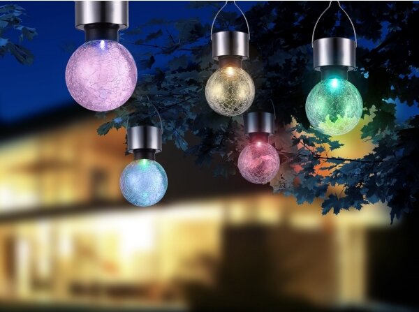Globo 33058 - Lampada solare a LED/0,05W/1,2V IP44