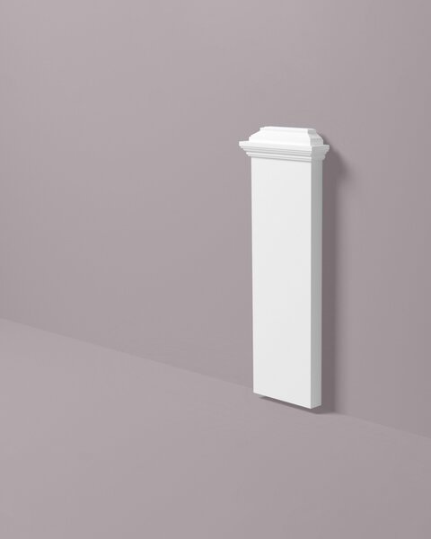 Presa per pilastro NMC PB2 ARSTYL Noel Marquet Pilastro Elemento decorativo classico colore bianco