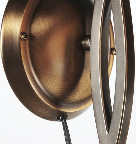 Steinhauer Applique da parete Anthea, dimmerabile, Bronzo / Ottone antico, Soggiorno / Sala da pranzo, Metallo, Applique