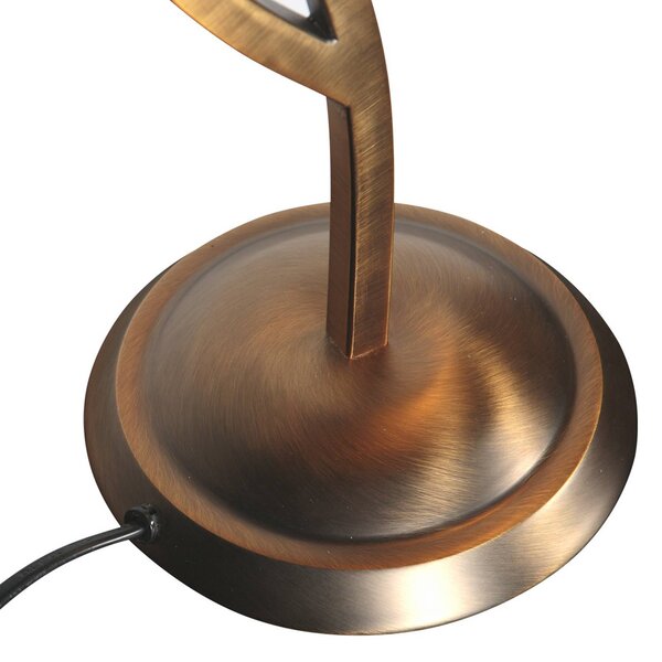 Steinhauer Lampada da tavolo Anthea, Bronzo / Ottone antico, Soggiorno / Sala da pranzo, Metallo, Lampada da tavolo