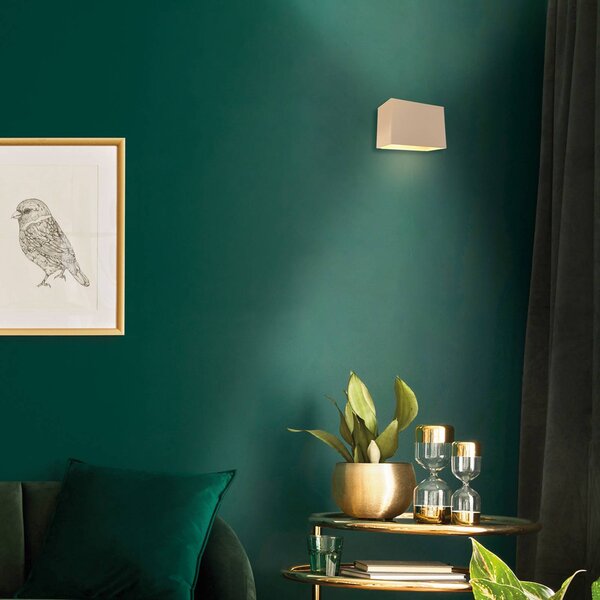 Steinhauer Applique da parete a LED Muro, dimmerabile, Crema / Ambra, Soggiorno / Sala da pranzo, Metallo, Moderno, Applique a LED