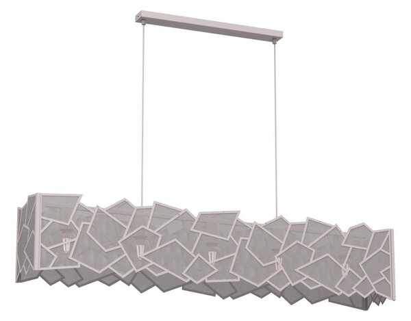 Lampadario a cavo CAMO 5xE27/15W/230V beige