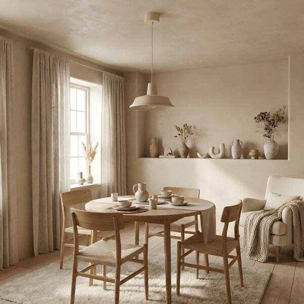 Lampadario a cavo CLASS 1xE27/15W/230V beige