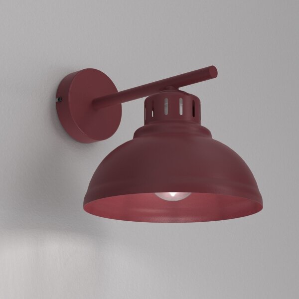 Applique SVEN 1xE27/15W/230V bordeaux