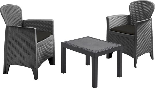 Set da giardino in plastica da 3 pezzi (042280160)