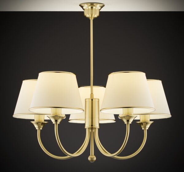 Jupiter 286 - CL 5 - Lampadario a stelo CLASSIC 5xE27/60W/230V