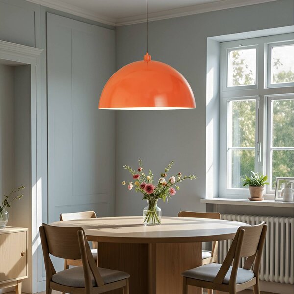 Lampada a sospensione Kure Opviq, dimmerabile, Giallo / Arancione, Cucina, Metallo, Moderno, Lampada a sospensione
