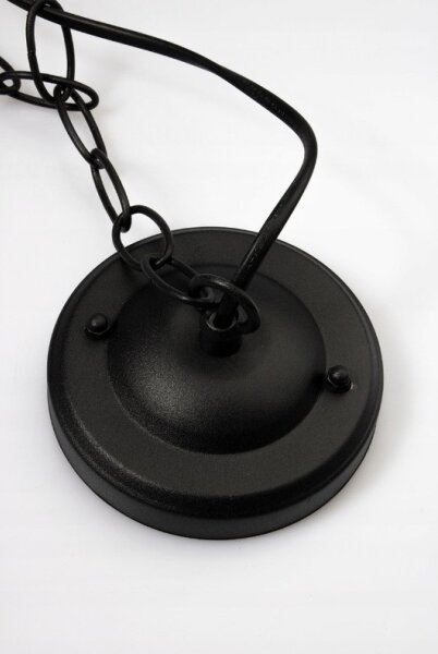 Lampadario da esterno 1xE27/20W/230V IP43 nero