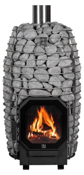 Stufa a legna per sauna HUUM HIVE Flow mini, modello 2.Bimschv