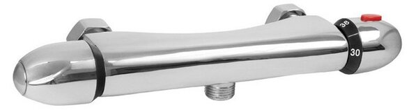 Vittoria (72024) Miscelatore termostatico universale per doccia, 100 mm, valvola in Vetroceramica, cromo