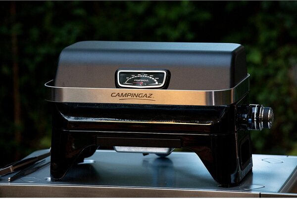 Barbecue a gas Campingaz piano di cottura in ghisa 48x26 cm. Attitude 2GO