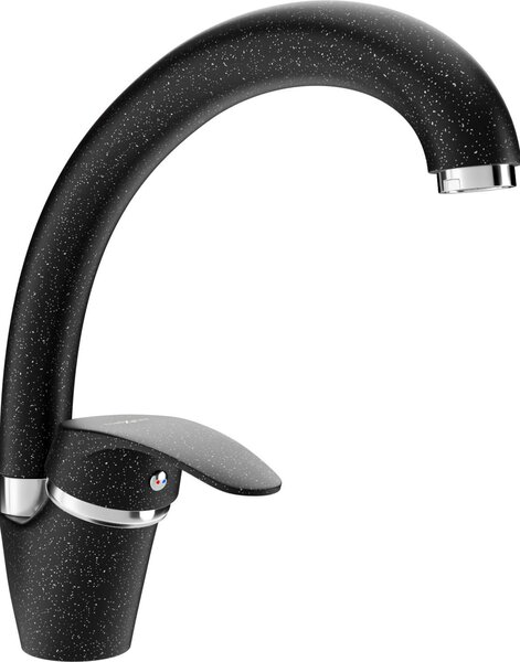 Mexen Rosa rubinetto da cucina, nero maculato - 670800-76