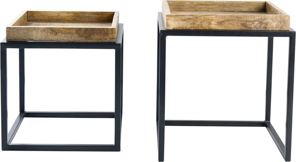 Tavolino da 55 cm in legno, design moderno, per soggiorno - ACQUISTA ORA