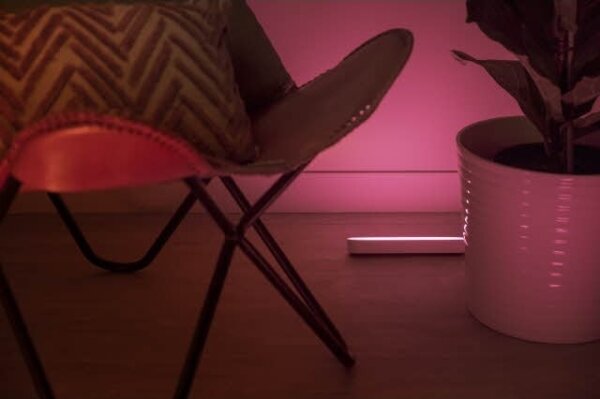 Philips - Set 2x lampada da tavolo dimmerabile LED RGB Hue AMBIANCE 6W 230V bian