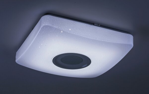 Rabalux - Plafoniera LED RGB dimmerabile con altoparlante LED/18W/230V + telecomando