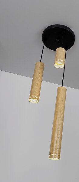 Lampadario su filo TUBO 3xGU10/25W/230V
